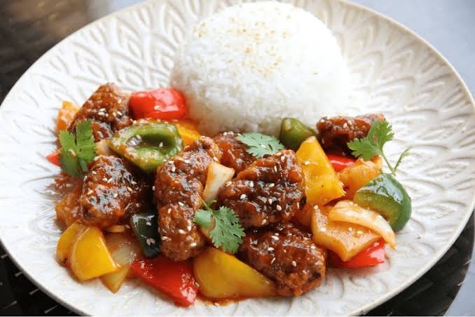Мясо по тайски 